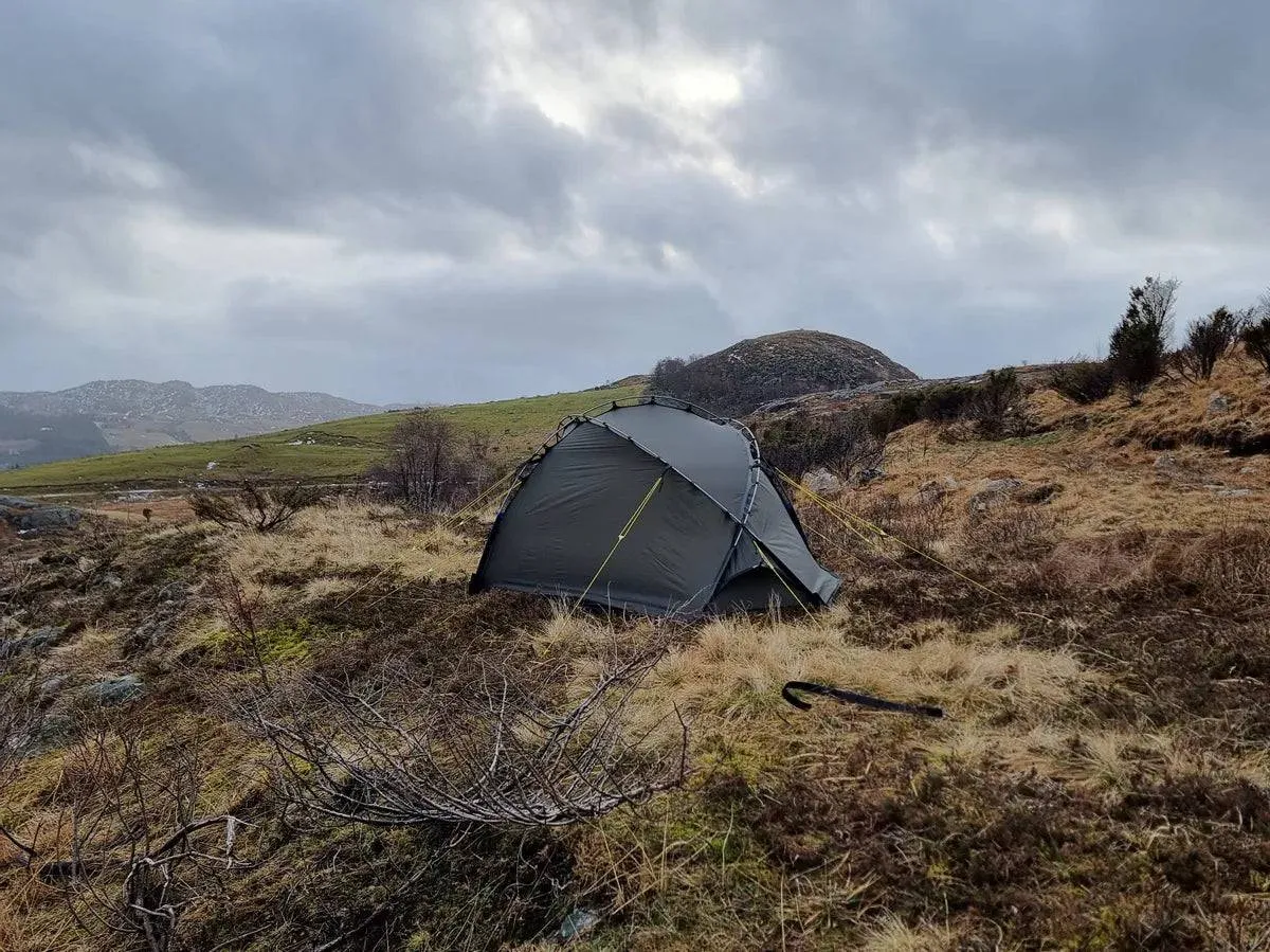 1 Person Camping & Hiking Tent - Vern 1 Tent - 2.60kg by Nortent