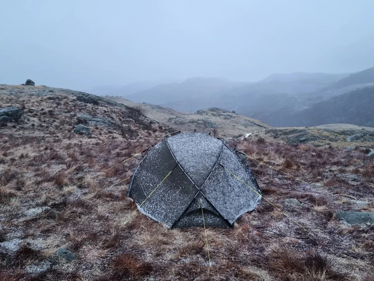 1 Person Camping & Hiking Tent - Vern 1 Tent - 2.60kg by Nortent
