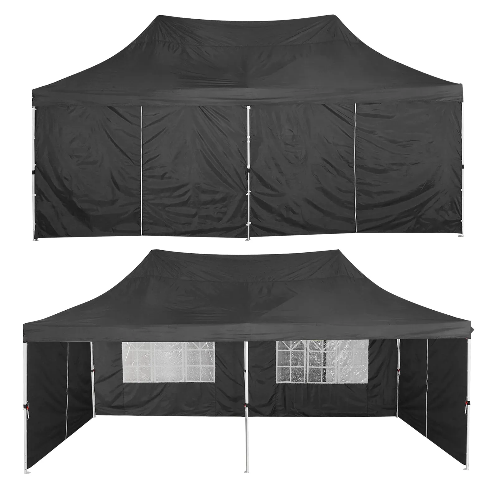 10x20 Pop Up Canopy Tent with 6 Sidewalls