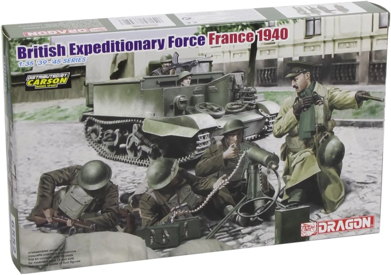 1/35 British Expeditionary Force, France 1940 (4 Figures Set)