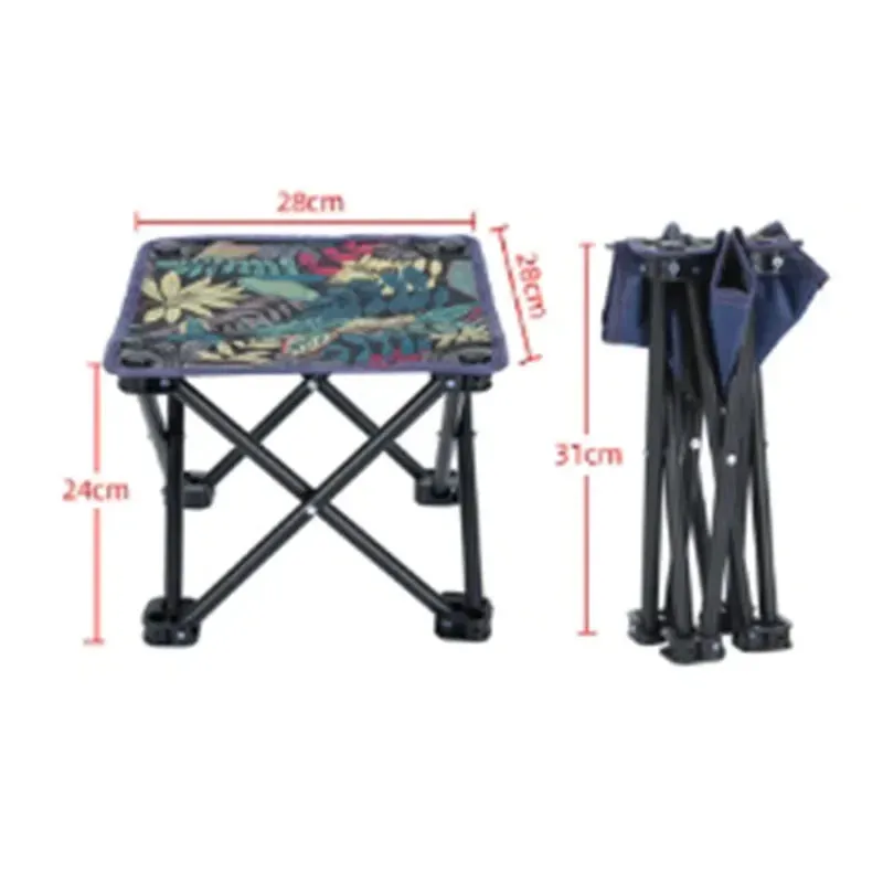 1PC Portable Fshing Stool Beach Chair Camping Picnic Chair Sketch chair outdoor Collapsible Stool Fishing Bench