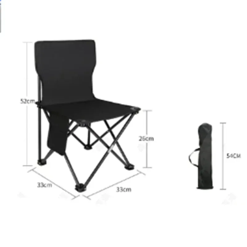 1PC Portable Fshing Stool Beach Chair Camping Picnic Chair Sketch chair outdoor Collapsible Stool Fishing Bench