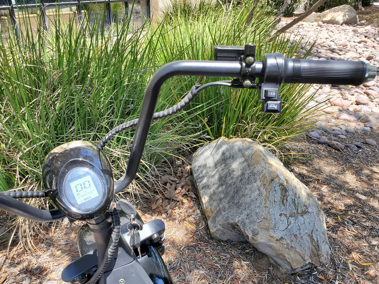 2000W Seat Fat Tire CityCoco Electric Scooter Moped 20AH Lithium Battery
