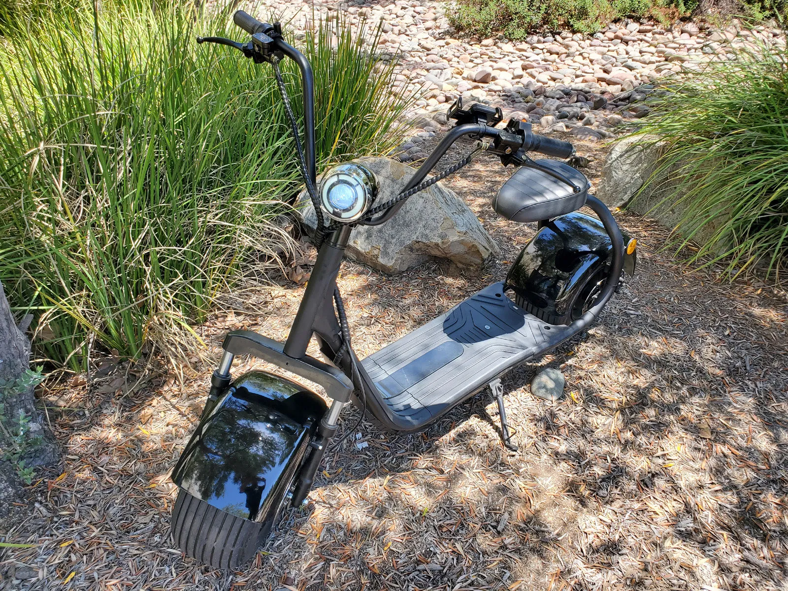 2000W Seat Fat Tire CityCoco Electric Scooter Moped 20AH Lithium Battery