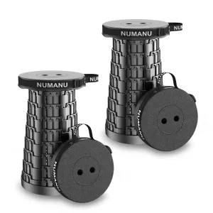 2025 Upgraded 2-Pack Collapsible Stool Max 620lbs (Standalone - Stools Only)