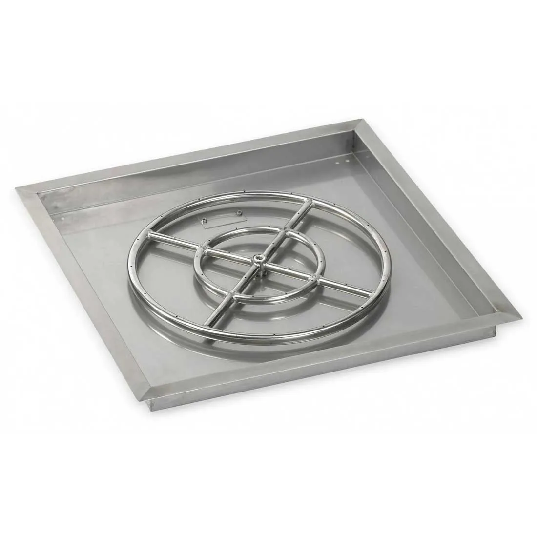 24" Drop in Burner Pan. Square