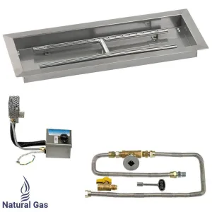 24" x 8" Drop in Pan. Rectangular. Automated