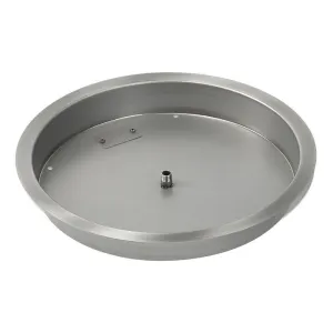 25" Drop In Burner Pan. ROUND