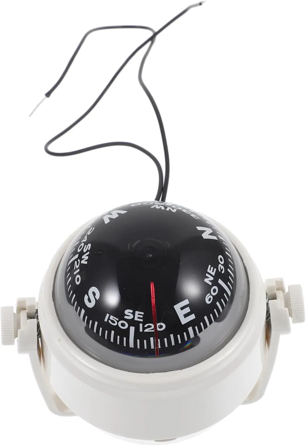 2pcs Compass Car Boat Ball Compass Small Boat Compass Vehicle Navigation Car Dash Compass Car Compass