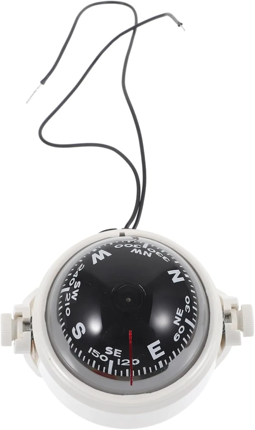 2pcs Compass Car Boat Ball Compass Small Boat Compass Vehicle Navigation Car Dash Compass Car Compass