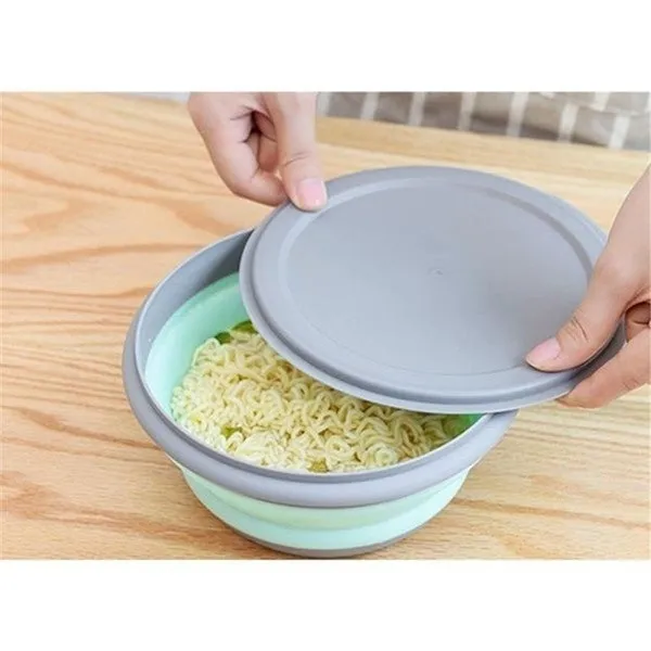 3-Pieces: Folding Camping Bowl Set