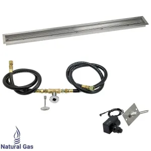 30" x 6" Drop in Pan. Linear. Spark Ignition