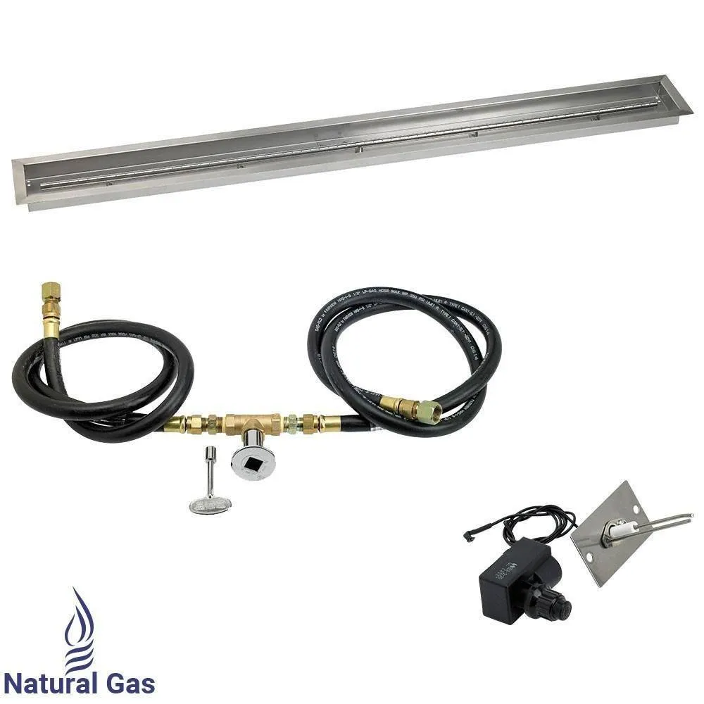 30" x 6" Drop in Pan. Linear. Spark Ignition