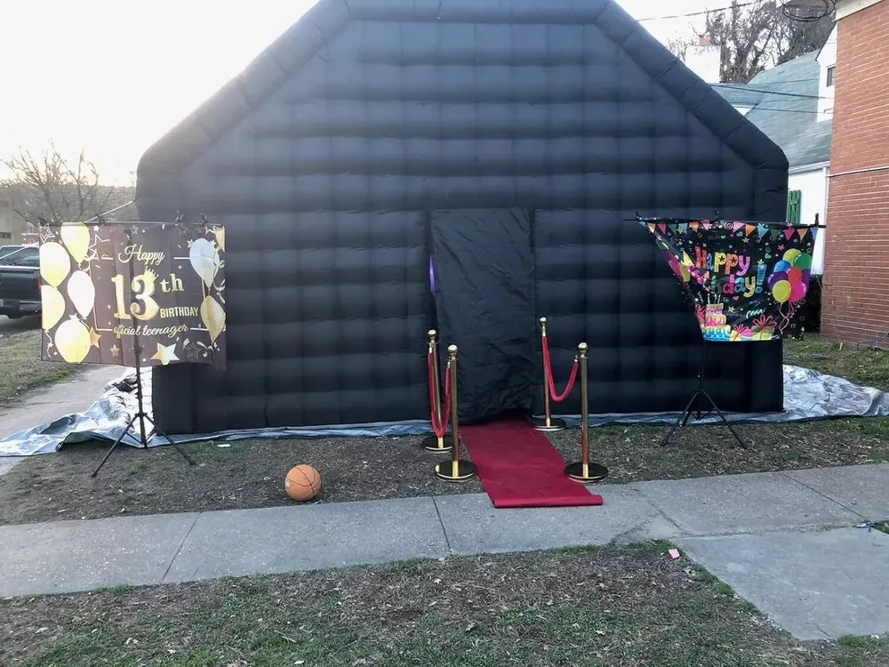 30x20x13Ft Inflatable Night Club Party Tent Disco Cube Gazebo Event House