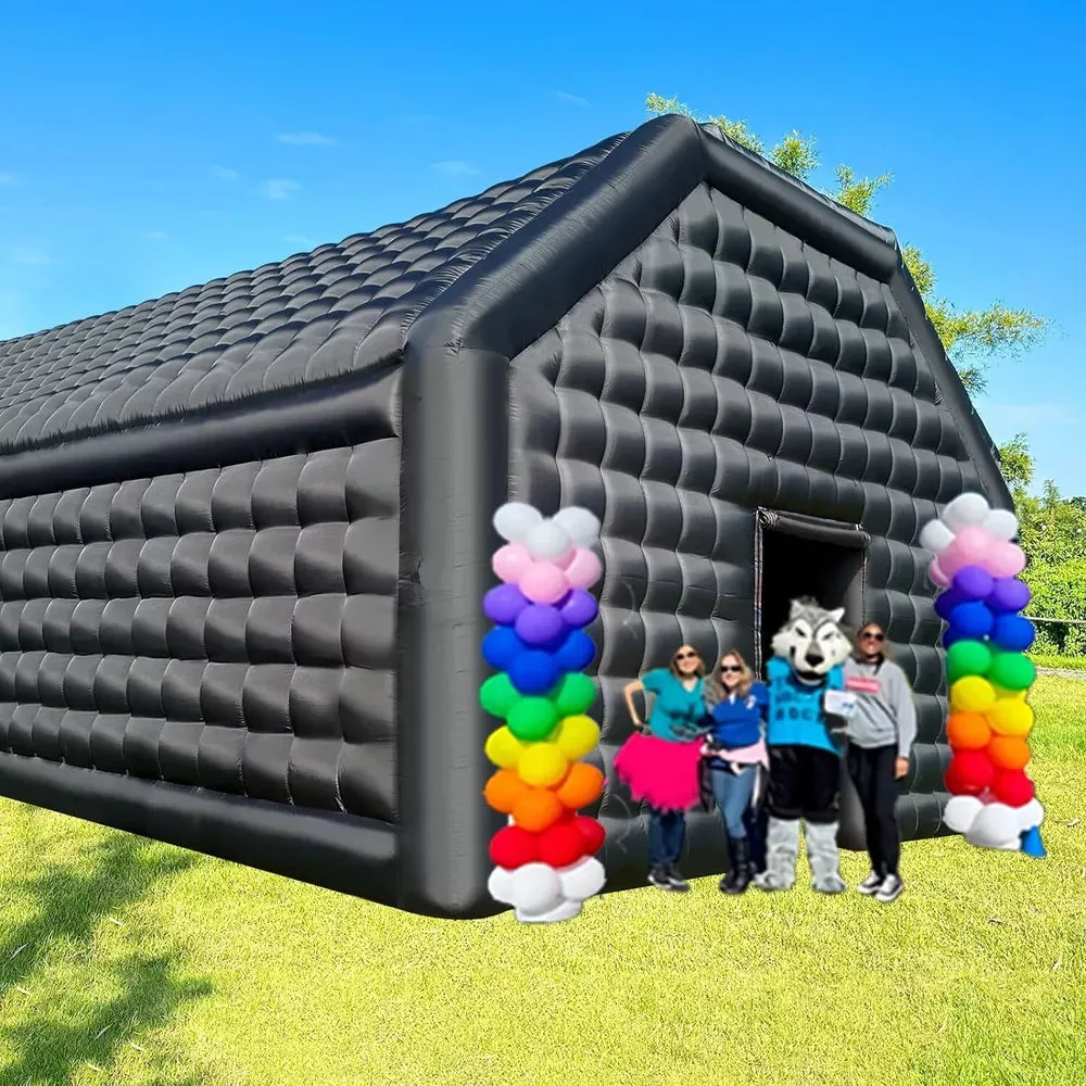 30x20x13Ft Inflatable Night Club Party Tent Disco Cube Gazebo Event House