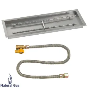 36" x 12" Drop in Pan. Rectangular. Match Light