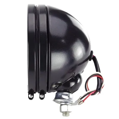 5 3/4" Complete Headlamp Black