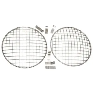 7" Stainless Mesh Headlamp Stone Guards