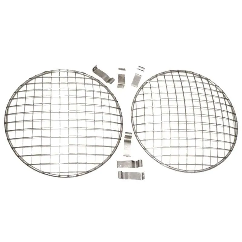 7" Stainless Mesh Headlamp Stone Guards