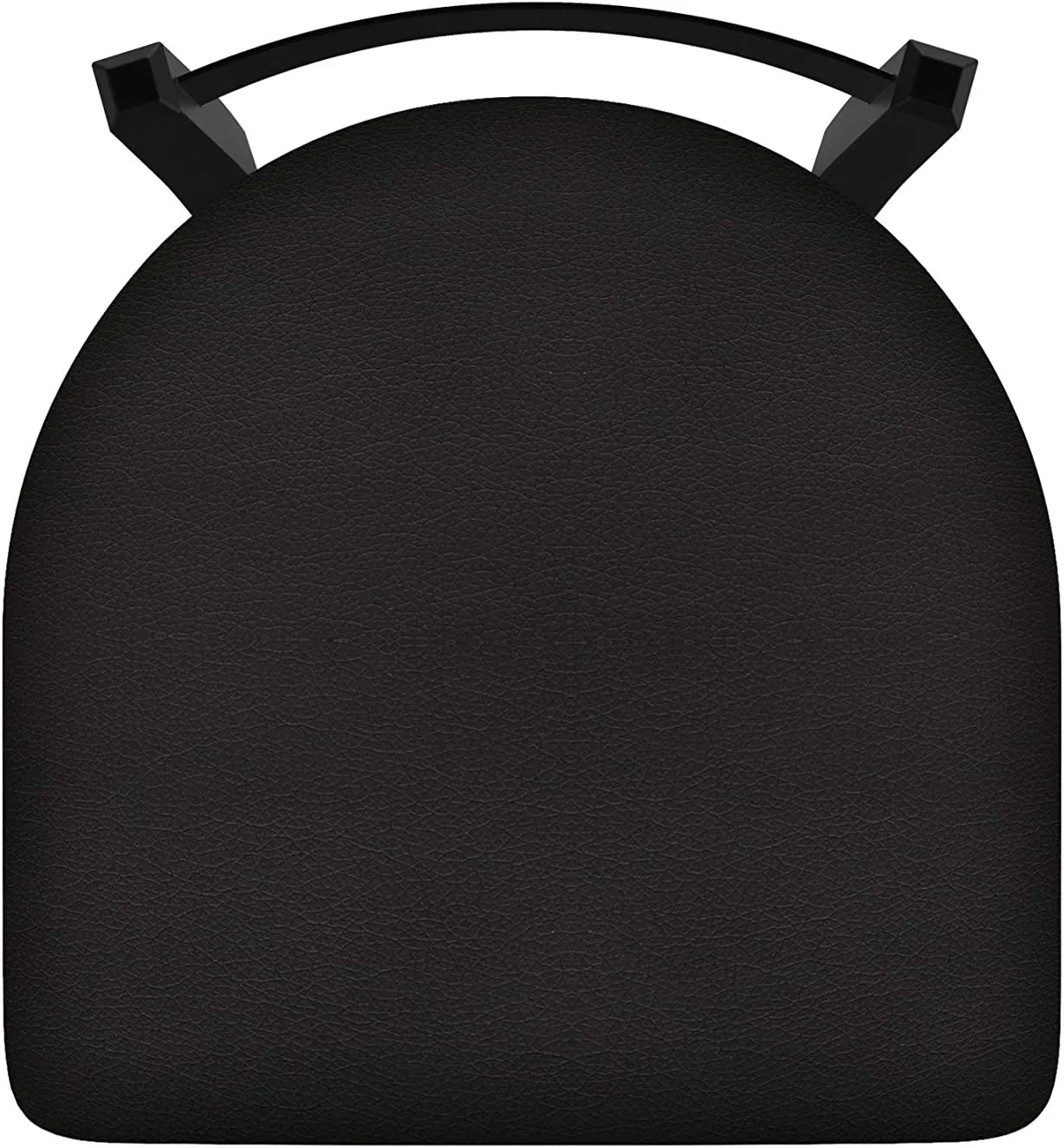 821 Catalina 25" Low Back Swivel Counter Stool with Black Wrinkle Finish and Canter Espresso Seat