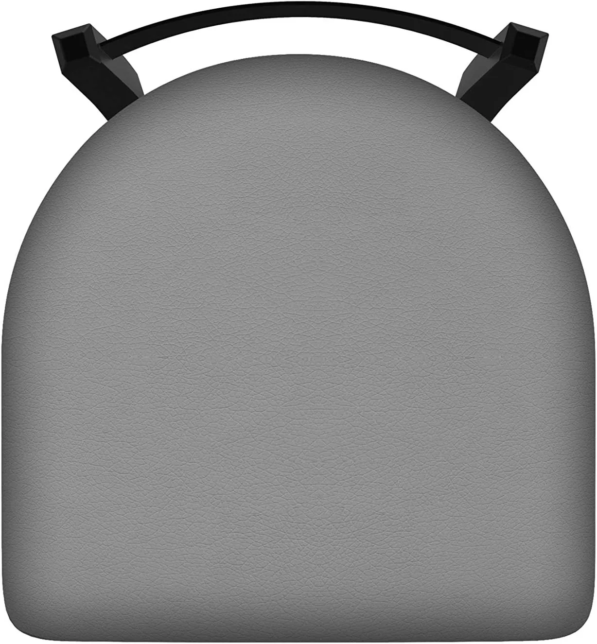 821 Catalina 25" Low Back Swivel Counter Stool with Black Wrinkle Finish and Canter Folkstone Grey Seat