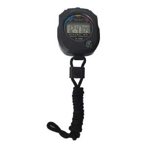 ABS Digital Timer Counter Stopwatch Multi-Function Running Referee Chronograph with Alarm Calendar Clock Compass