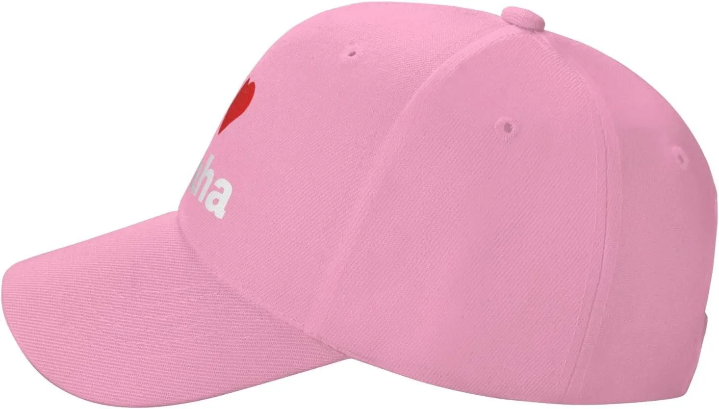 Adjustable I Love Omaha Baseball Cap for Men Women Classic Casual Unisex Dad Hat Trucker Hat