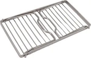Adjustable Stainless Steel Camping Grate for Outdoor Cooking Backpacking Grill, xctopesthv5qtzc3fm