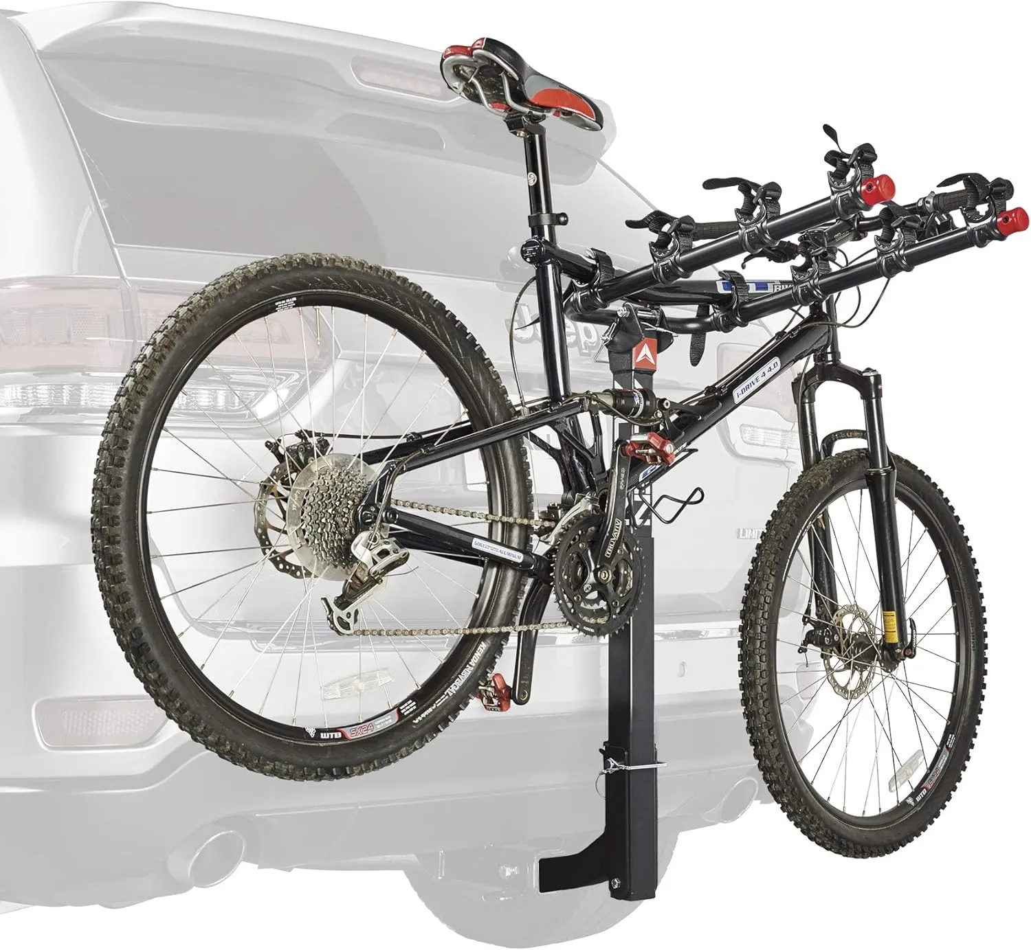Allen Sports Deluxe 4-Bike Hitch Mount Rack (2-Inch Receiver) , Black