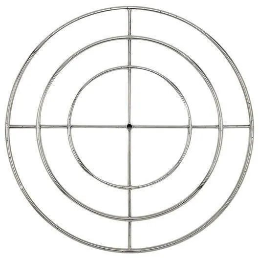 American Fire Glass Gas Fire Rings 6"-48" | Starting at