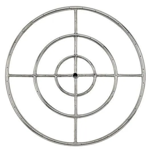 American Fire Glass Gas Fire Rings 6"-48" | Starting at