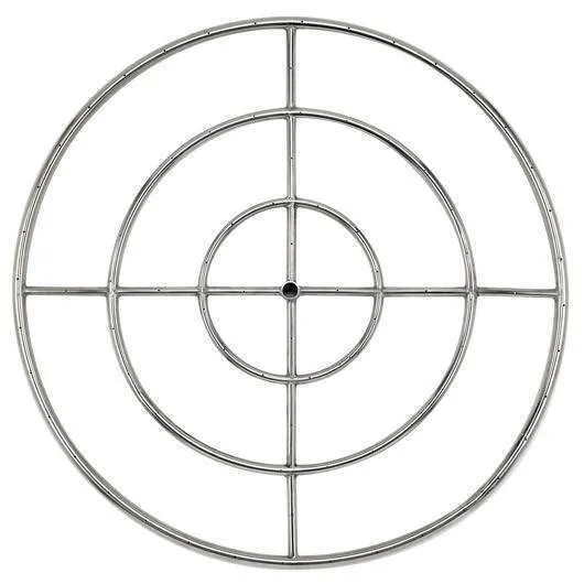 American Fire Glass Gas Fire Rings 6"-48" | Starting at
