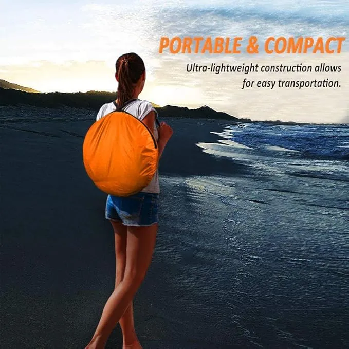 anngrowy Pop Up Privacy Tent Shower Tent Portable Outdoor Camping Bathroom Toilet Tent Changing Dressing Room Privacy Shelters Room for Hiking and Beach Sun Shelter Picnic Fishing– UPF40  Waterproof
