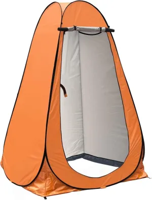 anngrowy Pop Up Privacy Tent Shower Tent Portable Outdoor Camping Bathroom Toilet Tent Changing Dressing Room Privacy Shelters Room for Hiking and Beach Sun Shelter Picnic Fishing– UPF40  Waterproof