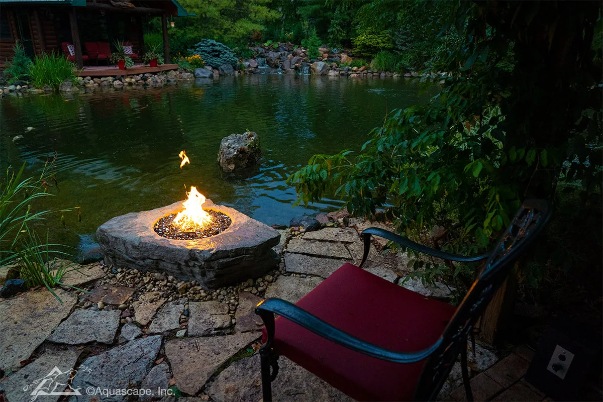 Aquascape Faux Stone Fire Pit