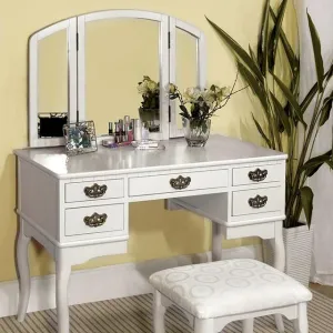 Ashland White Vanity Table