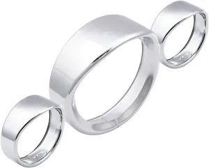 Astra Depot Visor Style 7in. Headlamp Trim Ring   4.5" Passing Lamp Turn Signal Trim Rings Replacement For Harley Touring Road King Softail (Chrome)