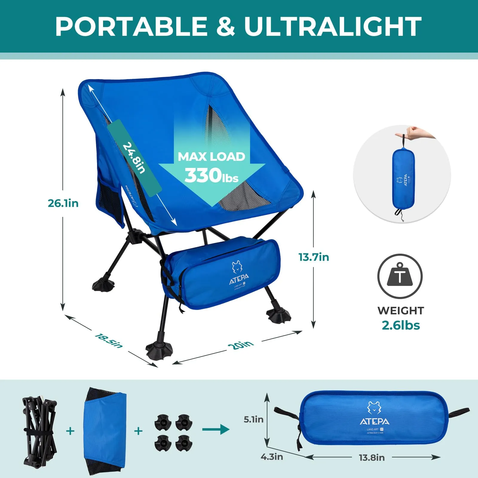 ATEPA Camp Chair