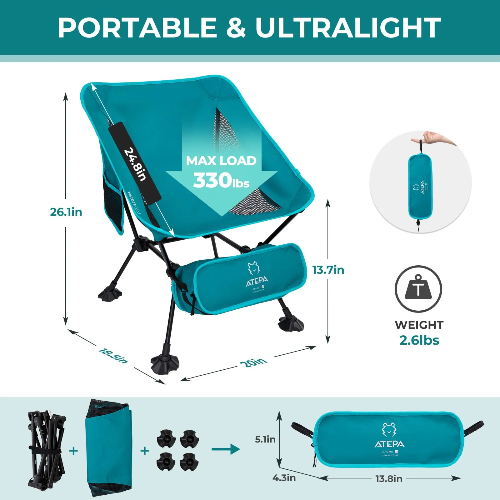 ATEPA Camp Chair