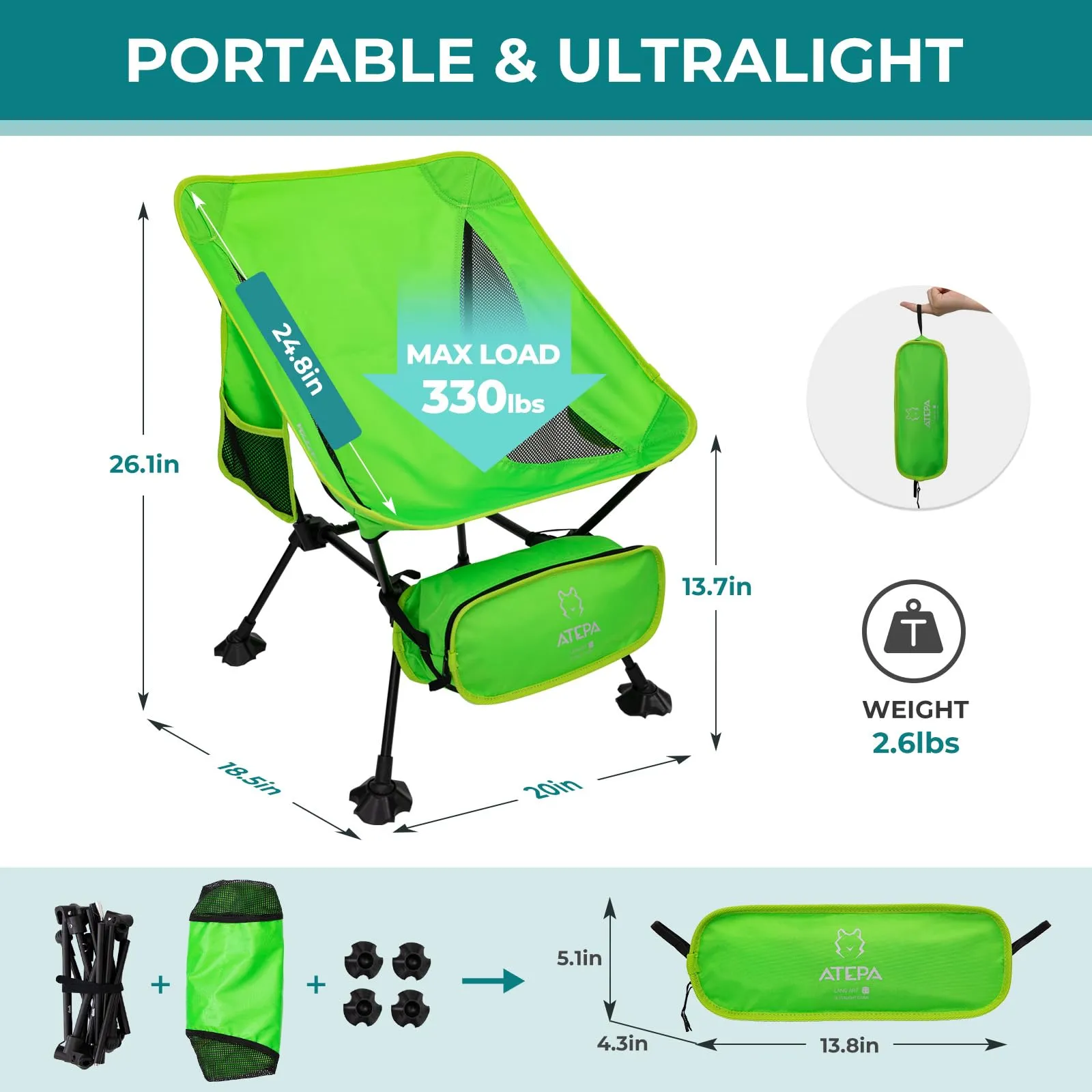 ATEPA Camp Chair