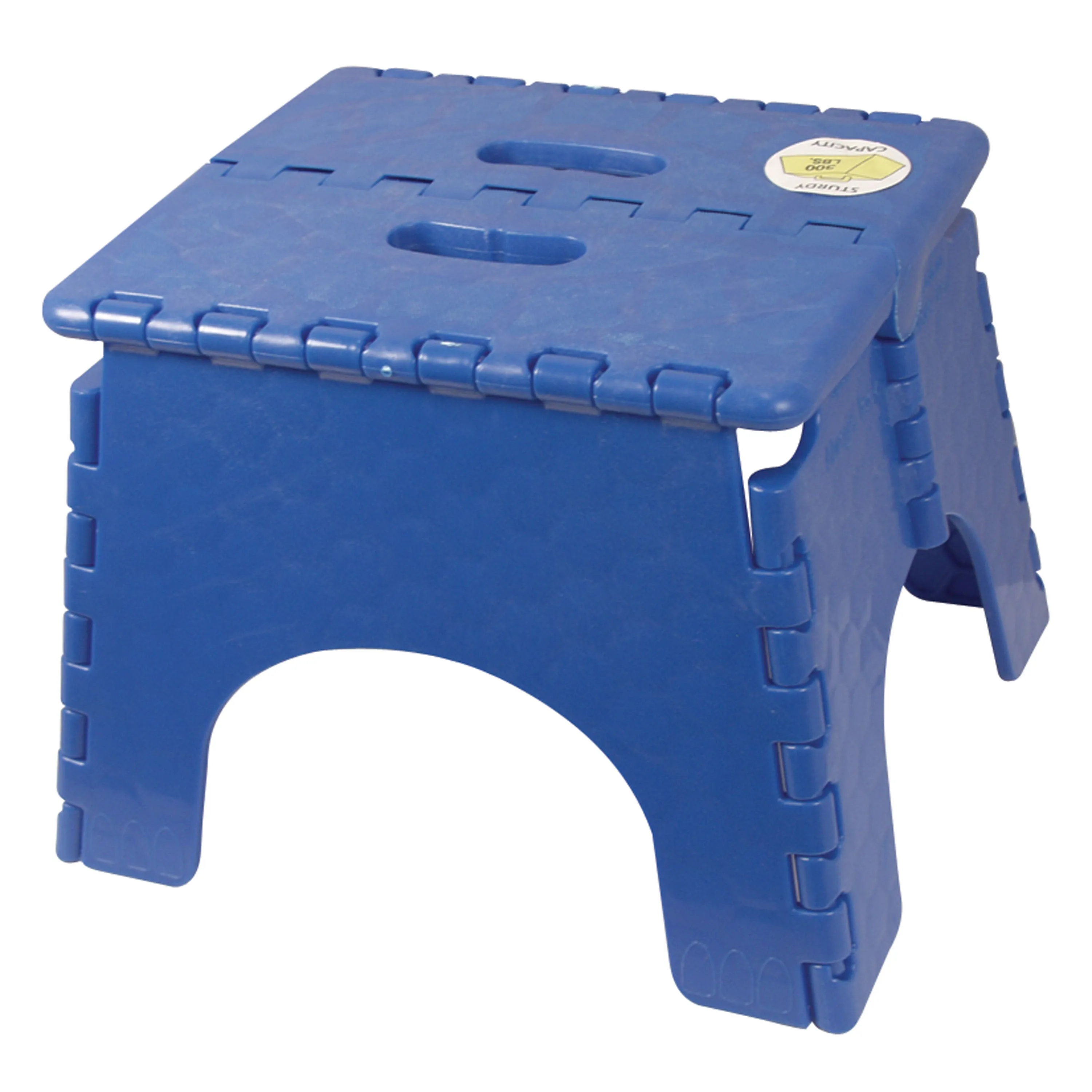 B & R Plastics 101-6Y-YELLOW E-Z Foldz Step Stool - 9", Yellow