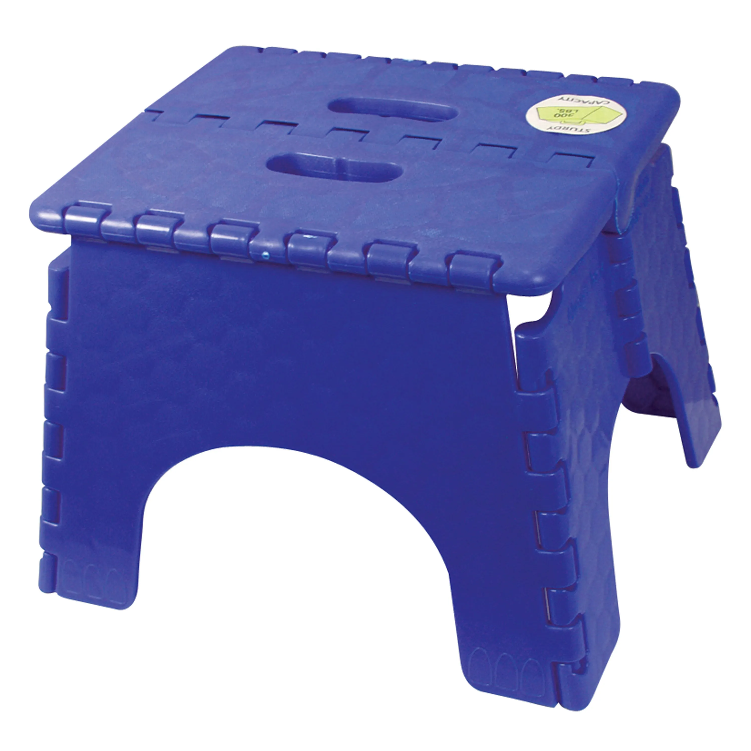 B & R Plastics 101-6Y-YELLOW E-Z Foldz Step Stool - 9", Yellow