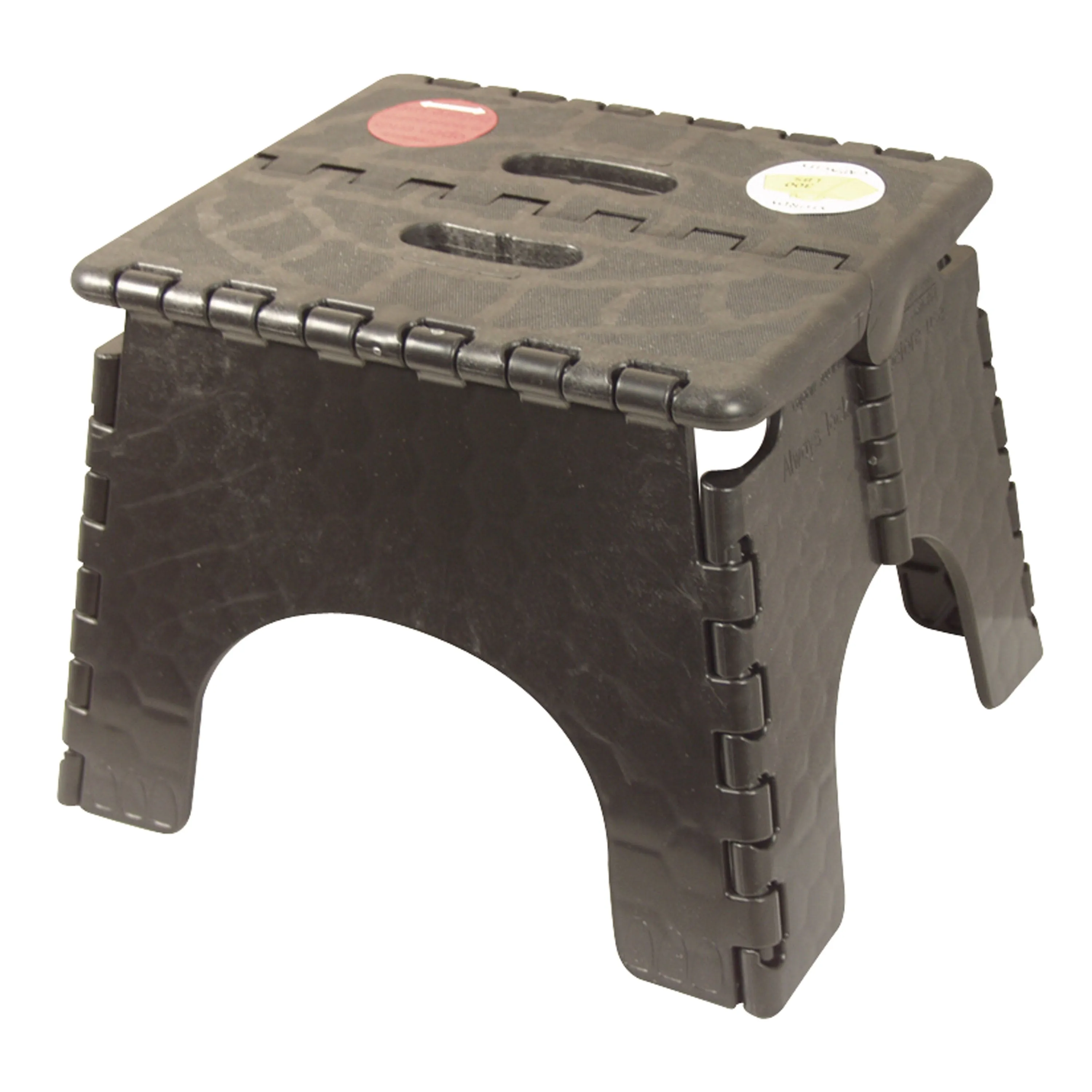 B & R Plastics 101-6Y-YELLOW E-Z Foldz Step Stool - 9", Yellow