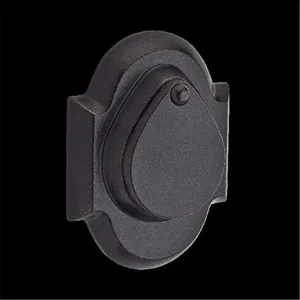 Baldwin Reserve DCRAD481S Double Cylinder Rustic Arch Deadbolt with Smartkey Dark Bronze Finish