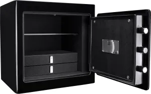 Barska Digital Keypad Fireproof Jewelry Safe 1.01 Cubic Ft, One Size, Black AX13106