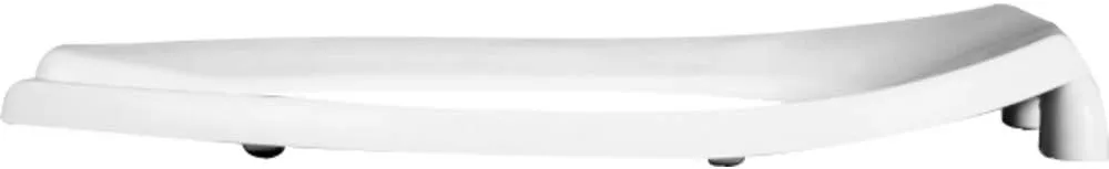 Bemis 1955SSTFR 000 Toilet Seat Elongated Open Front Less Cover, White