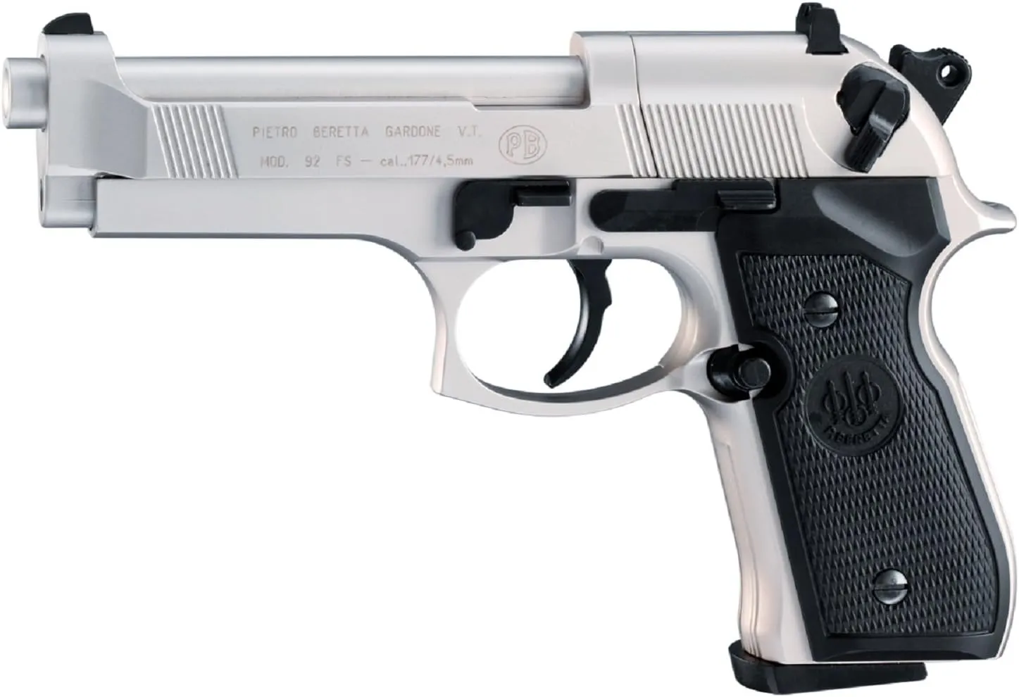 Beretta M92fs, Nickel .177 Pellet Umarex Usa 2253001