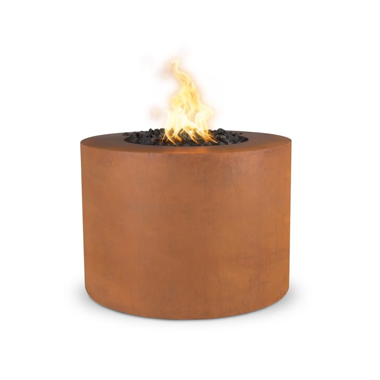 Beverly Round Fire Pit- Corten Steel