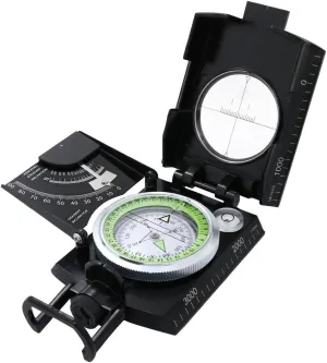Black High-precision Compass Outdoor Geological Compass Compass