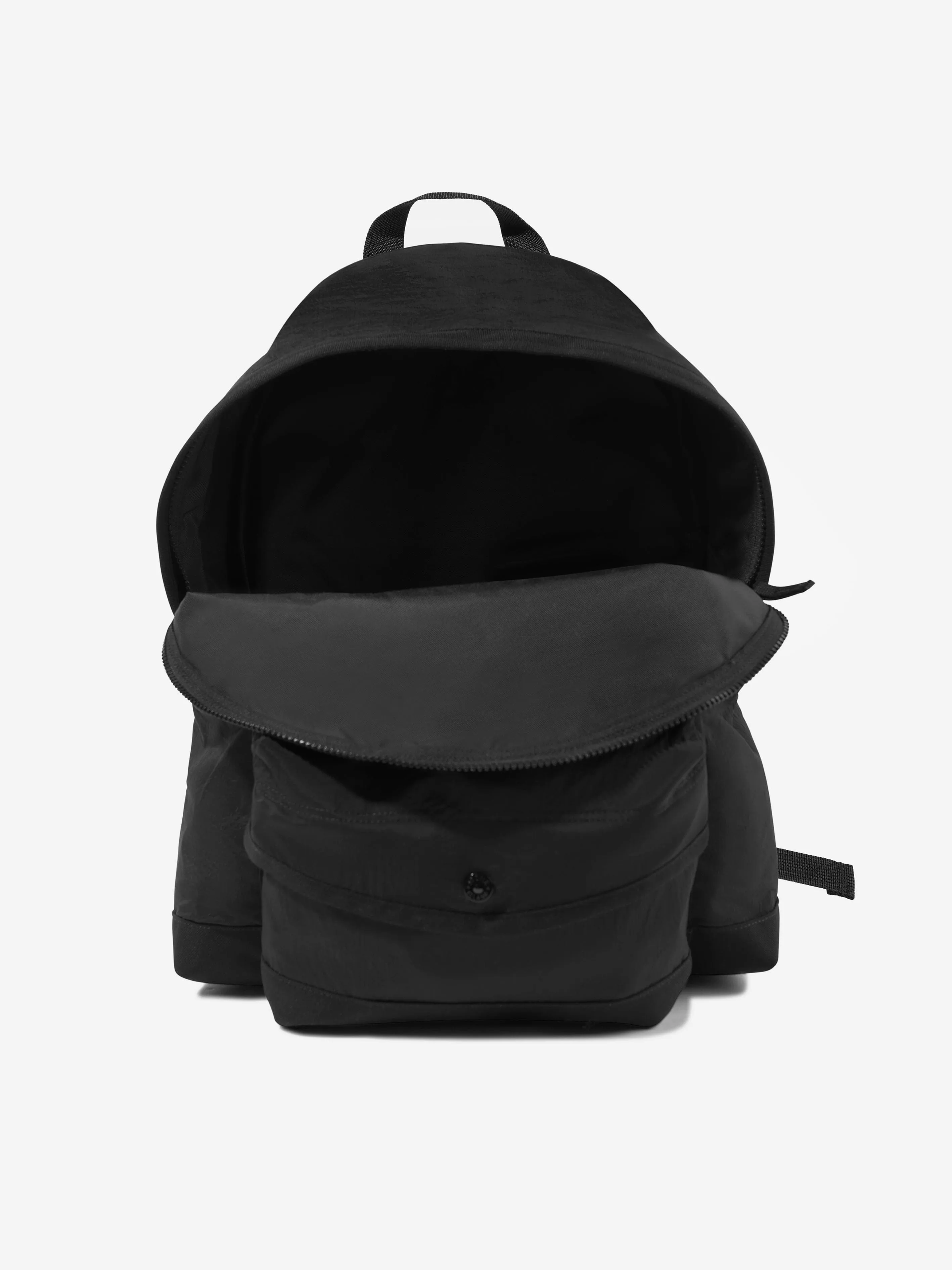 Boys Compass Logo Backpack in Black (44.5cm)
